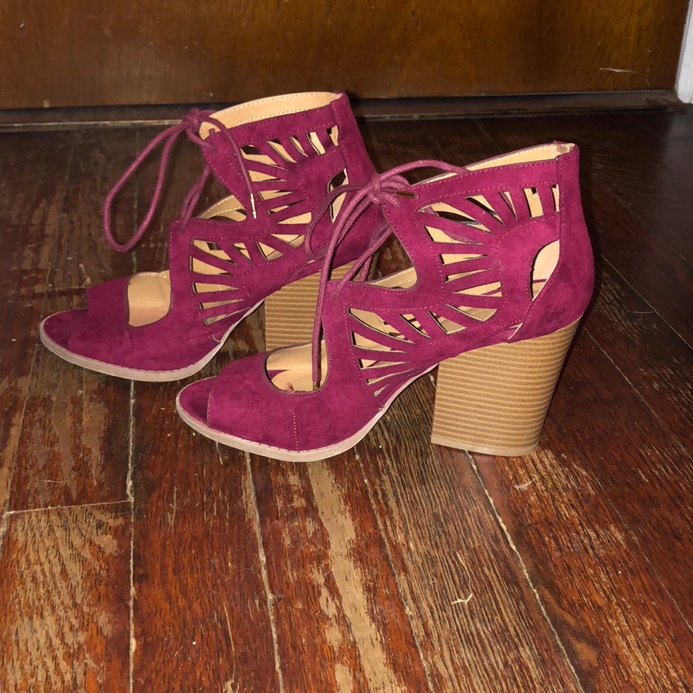 Maroon Heels